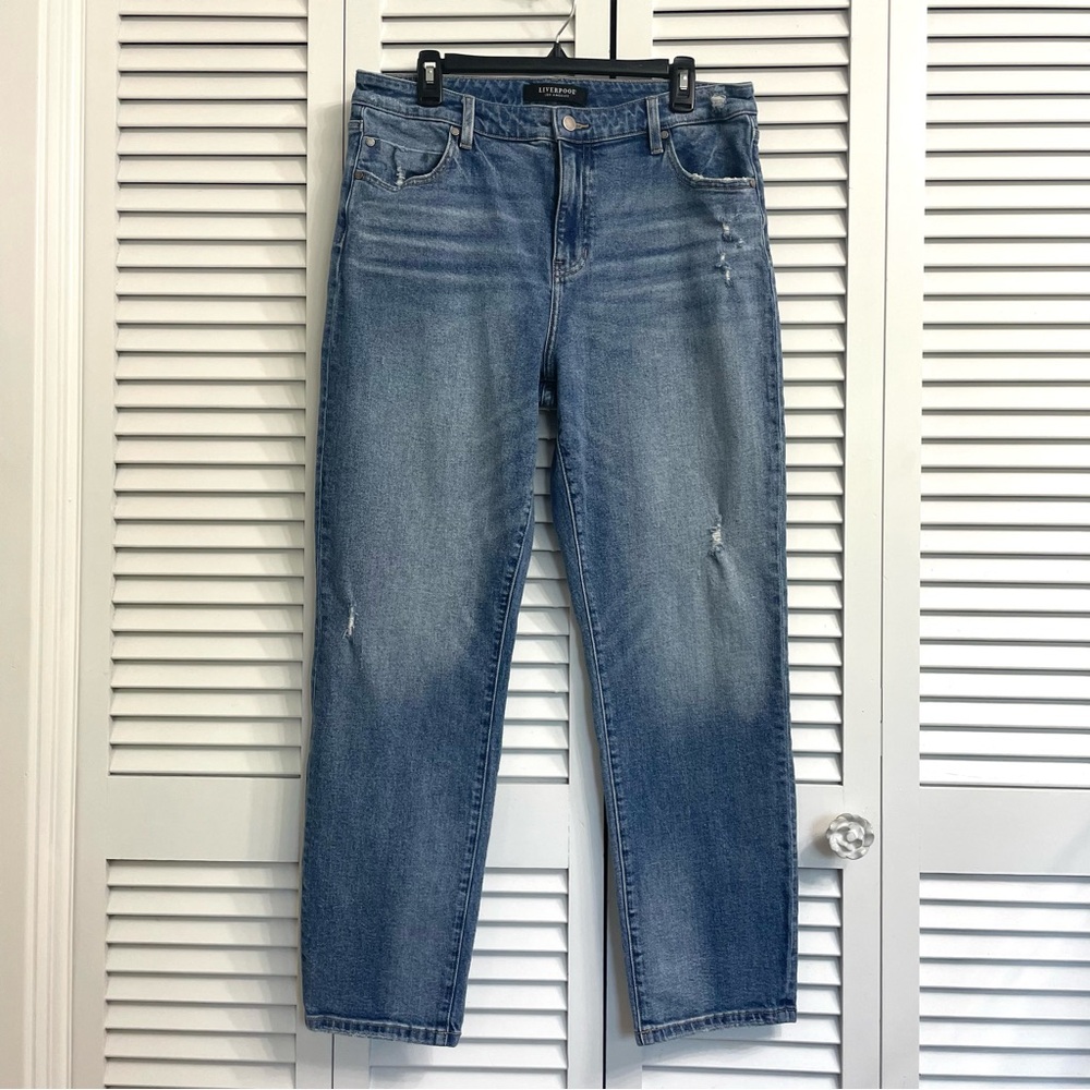 Liverpool Blue Ankle & Cropped Jeans